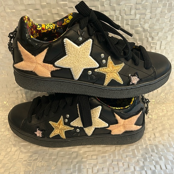 Coach Sneakers W/ Star Patches - Picture 1 of 6